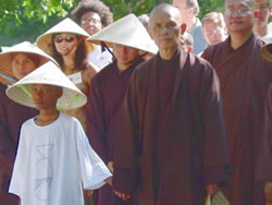 Thich Nhat Hanh & boy